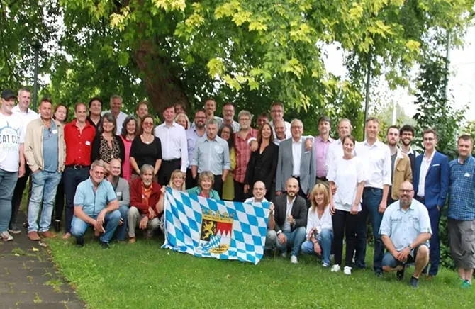 Gruppenfoto dieBasis Landesverband Bayern 2020